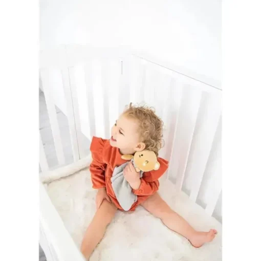 Pearhead Baby - Cobertor de segurança, Brinquedo de pelúcia aconchegante, Urso adorável
