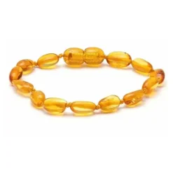 Pedra Âmbar - Pulseira Bebê Âmbar 74