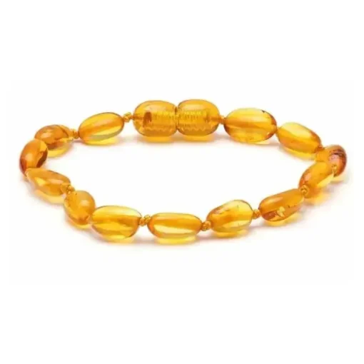 Pedra Âmbar - Pulseira Bebê Âmbar 74