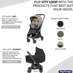 Peg Perego - City Loop Infant Car Seat & Stroller Combo with Primo Viaggio 4-35 Urban Mobility Infant Car Seat