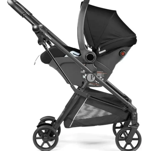 Peg Perego - Primo Viaggio 4-35 Lounge on wheels Infant Car Seat, True Black