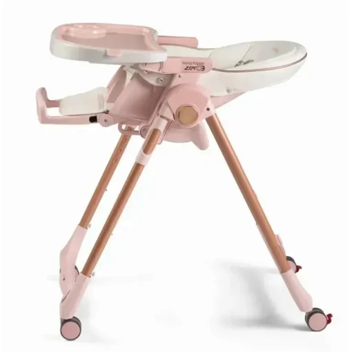 Peg-Perego - Cadeira alta Prima Pappa Zero 3, Mon Amour (Rose Gold)