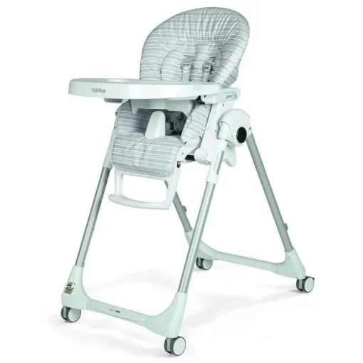 Peg-Perego - Prima Pappa Zero 3 High Chair, Linear Grey