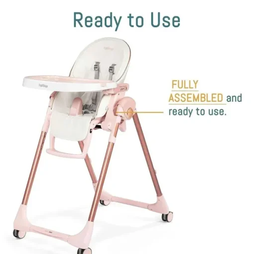 Peg-Perego - Prima Pappa Zero 3 High Chair, Linear Grey