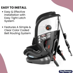 Peg-Perego - Primo Viaggio All In One Convertible Car Seat, Mercury