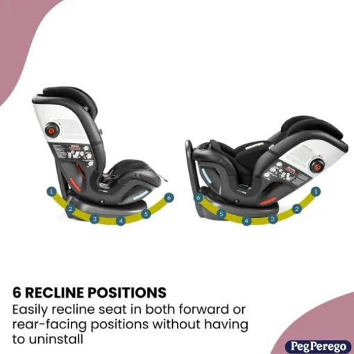 Peg-Perego - Primo Viaggio All In One Convertible Car Seat, Mercury