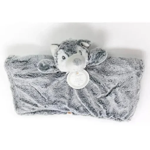 Pelúcia Piccolo Bambino Cuddle Pal Wolf, cinza/branco
