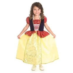 Pequenas aventuras - fantasia de princesa branca de neve