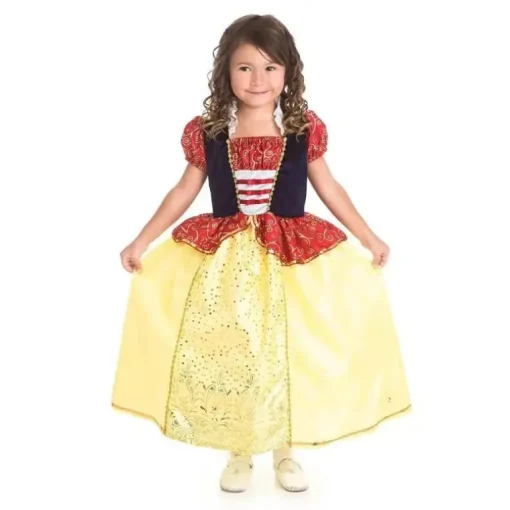 Pequenas aventuras - fantasia de princesa branca de neve