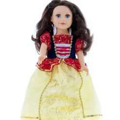 Pequenas Aventuras - Vestido de Boneca Branca de Neve