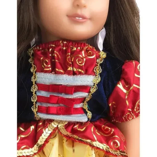 Pequenas Aventuras - Vestido de Boneca Branca de Neve