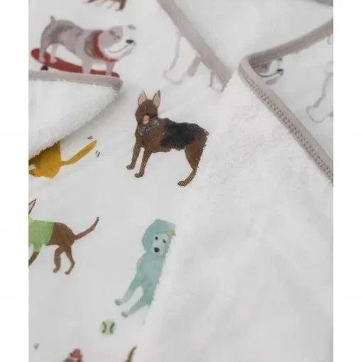 Pequeno Unicórnio - Toalha de Algodão com Capuz Big Kid, Woof