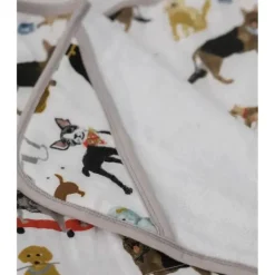Pequeno Unicórnio - Toalha de Algodão com Capuz Big Kid, Woof