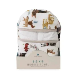 Pequeno Unicórnio - Toalha de Algodão com Capuz Big Kid, Woof