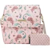 Petúnia - Bolsa de fraldas tipo mochila quadrada, Pequena Sereia