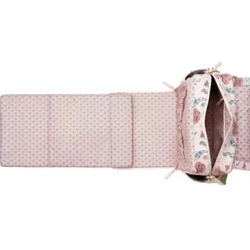 Petúnia - Bolsa de fraldas tipo mochila quadrada, Pequena Sereia