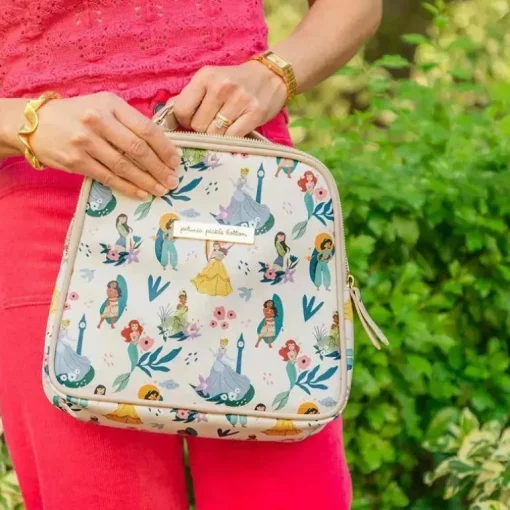 Petúnia - Garrafa Tandem e Bolsa de Almoço - Pacote Flat - Disney Princess Courage &amp; Kindness