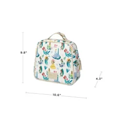 Petúnia - Garrafa Tandem e Bolsa de Almoço - Pacote Flat - Disney Princess Courage &amp; Kindness