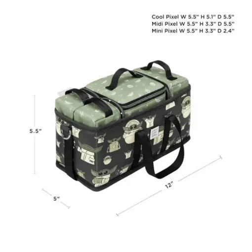 Petúnia - Kit Deluxe Inter-Mix Pickle Bottom, Organizador de fraldas para bebês, Disney Star Wars, The Child