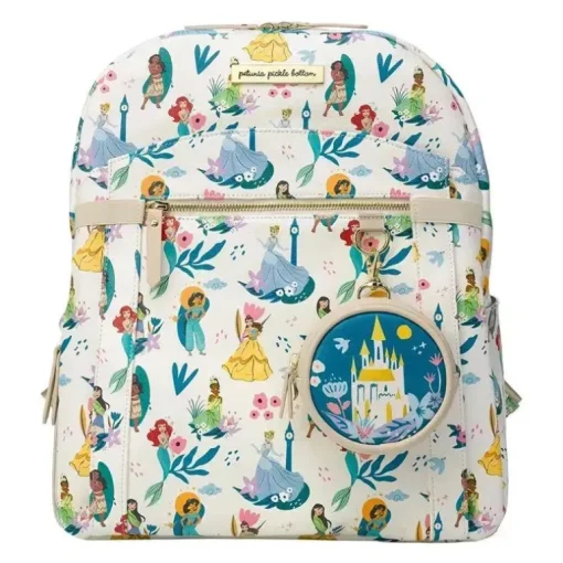 Petúnia - Mochila de fraldas para bebês com provisões 2 em 1 - Disney Princess Courage &amp; Kindness