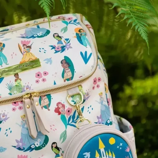 Petúnia - Mochila de Fraldas Método - Disney Princess Courage &amp; Kindness