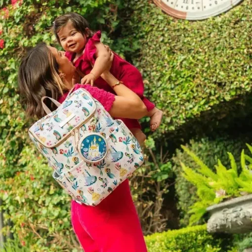 Petúnia - Mochila de Fraldas Método - Disney Princess Courage &amp; Kindness