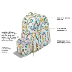 Petúnia - Mochila de fraldas para bebês com provisões 2 em 1 - Disney Princess Courage &amp; Kindness