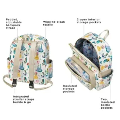 Petúnia - Mochila de fraldas para bebês District - Disney Princess Courage &amp; Kindness