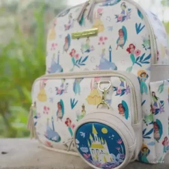 Petúnia - Mochila de fraldas para bebês District - Disney Princess Courage &amp; Kindness