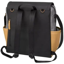 Petunia - Bolsa de Fraldas Boxy Backpack, Camelo/Grafite