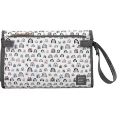 Petunia - Clutch e trocador de fraldas ágil, arco-íris