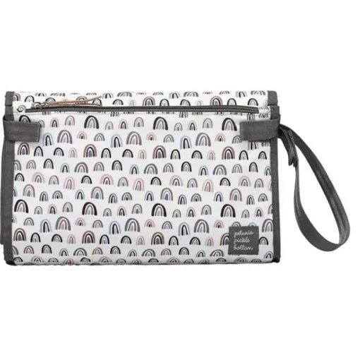 Petunia - Clutch e trocador de fraldas ágil, arco-íris