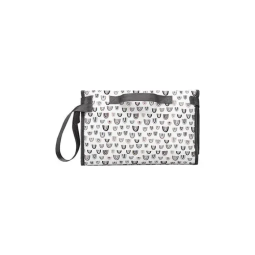 Petunia - Clutch e trocador de fraldas ágil, arco-íris