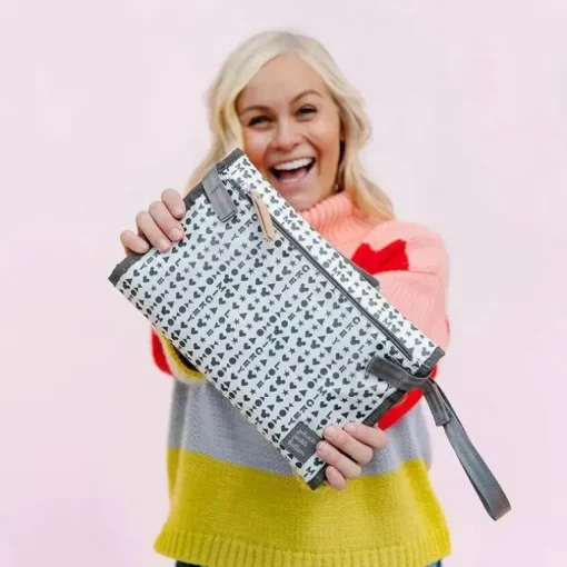 Petunia - Nimber Fralda Clutch + Changer In Love Mickey Mouse