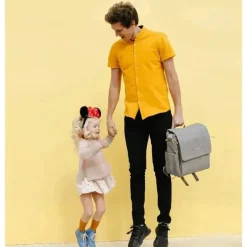 Petunia- Boxy Backpack bolsa de fraldas - Love Mickey Mouse disney