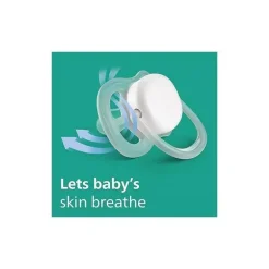 Phillips Avent - Chupeta Ultra Air 2Pk 0/6M, Caixa Mista