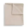 Piccolo Bambino - Faux Fur Stroller Blanket On Wooden Hanger Beige