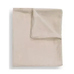 Piccolo Bambino - Faux Fur Stroller Blanket On Wooden Hanger Beige