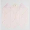 Piccolo Bambino - 3Pk Hooded Towel Pink