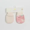 Piccolo Bambino - 2Pk Jersey Scratch Mitts Pink