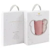 Piccolo Bambino - 3Pk Muslin Swaddles In Gift Box Pink