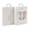 Piccolo Bambino - 3Pk Muslin Burp Cloth In Gift Box Pink