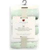 Piccolo Bambino - 10Pk Washcloth Set Green