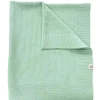 Piccolo Bambino - Sweater Knit Blanket On Wooden Hanger Green