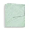 Piccolo Bambino - Textured Faux Fur Stroller Blanket On Wooden Hanger Green