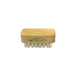 Pincel de Unhas de Brotos Verdes