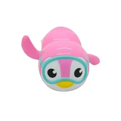 Pinguim de natação Munchkin, as cores podem variar