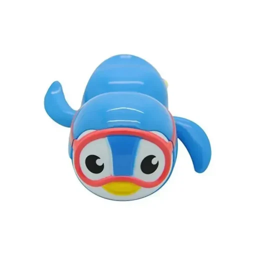 Pinguim de natação Munchkin, as cores podem variar