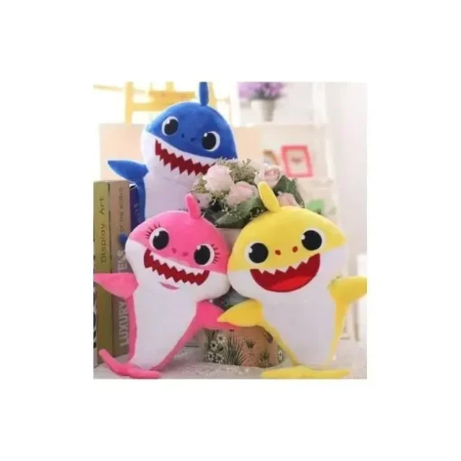 Pinkfong 6 polegadas Plush canta Baby Shark Song-Escolha uma cor (rosa, amarelo ou azul)