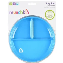 Placa de sucção Munchkin 2019 Stay Place, cores sortidas (azul, roxo, verde e rosa)